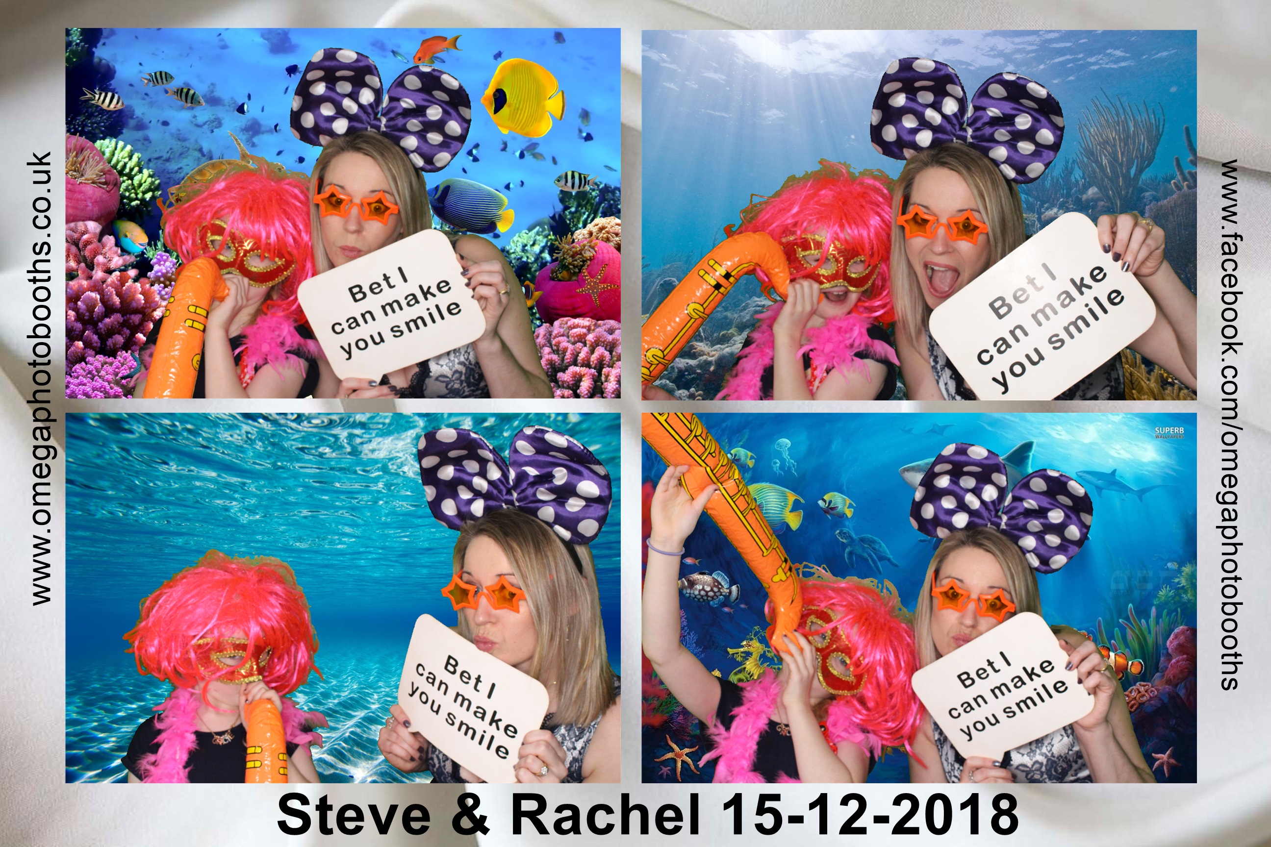 Steve and Rachel's Wedding | View more photos from the event at gallery.omegaphotobooths.co.uk/u/Omega-Photobooths/Steve-and-Rachels-Wedding